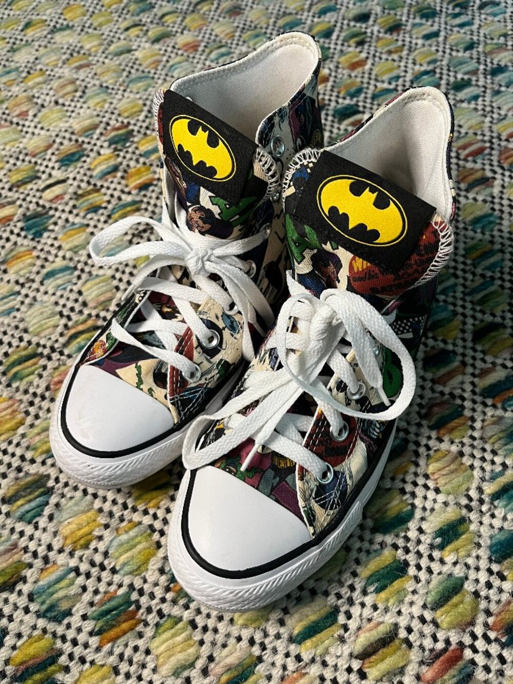 Converse Chuck Taylor All Star Batman DC Comics High Top Sneakers - Picture 2 of 3